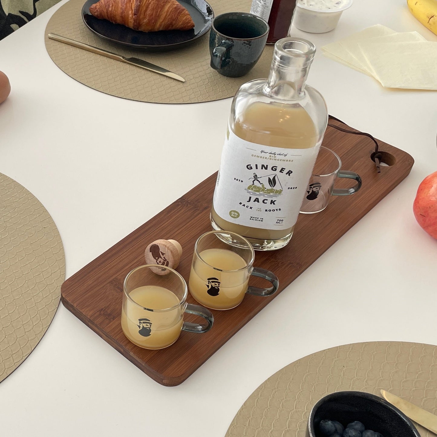 Set von 2 ikonischen Ginger Jack Shotgläsern