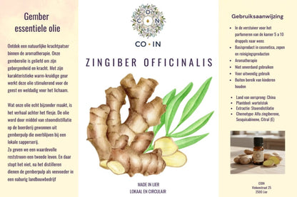 CO•IN Ginger essential oil